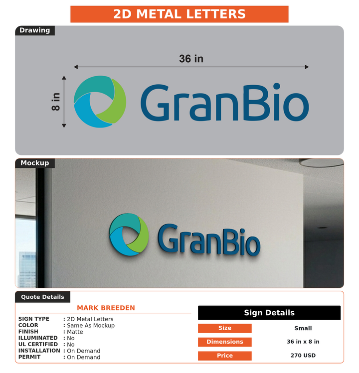 CUSTOM MOCKUP SIGN FOR Mark Breeden