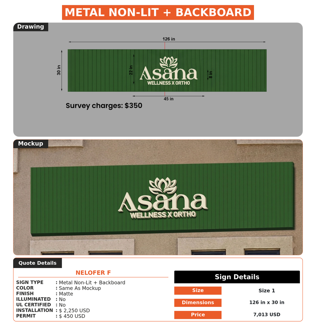 CUSTOM MOCKUP SIGN FOR Nelofer F