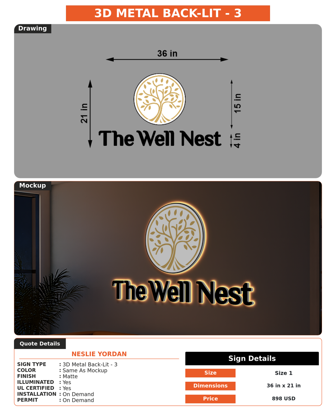 CUSTOM MOCKUP SIGN FOR codeblue custom size