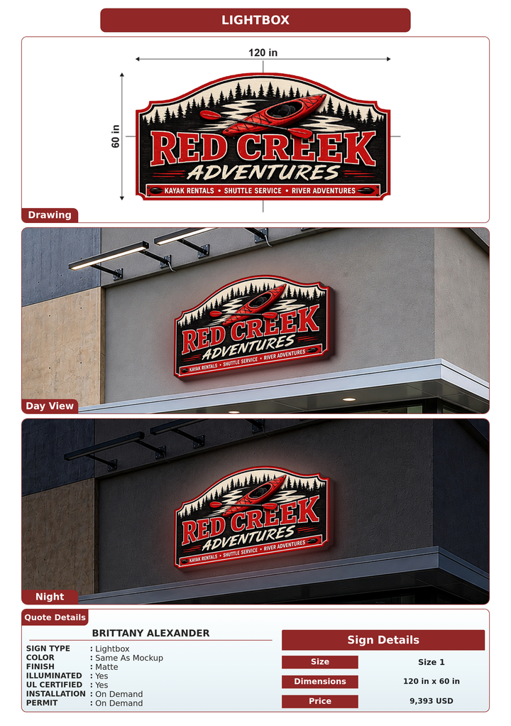 CUSTOM MOCKUP SIGN FOR Brittany Alexander