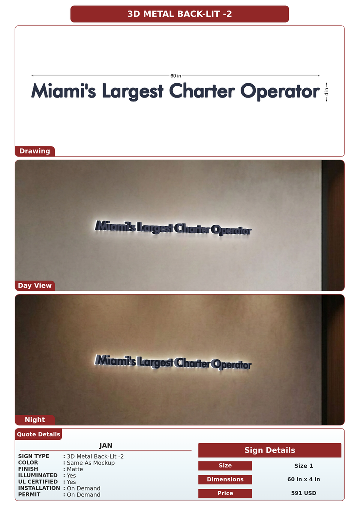 CUSTOM MOCKUP SIGN FOR Jan