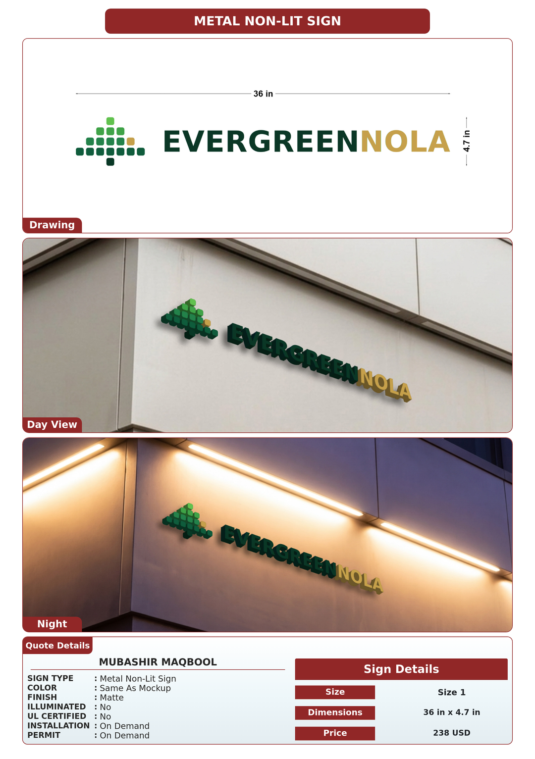 CUSTOM MOCKUP SIGN FOR MUBASHIR MAQBOOL