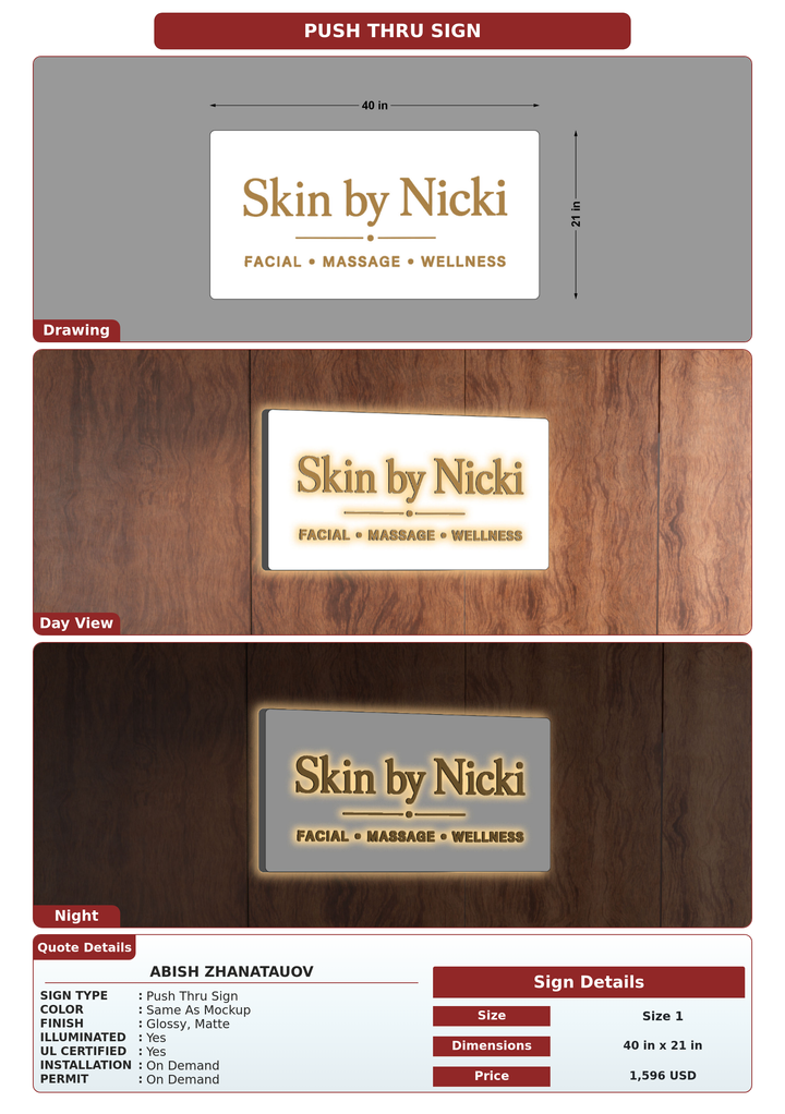 CUSTOM MOCKUP SIGN FOR Abish Zhanatauov