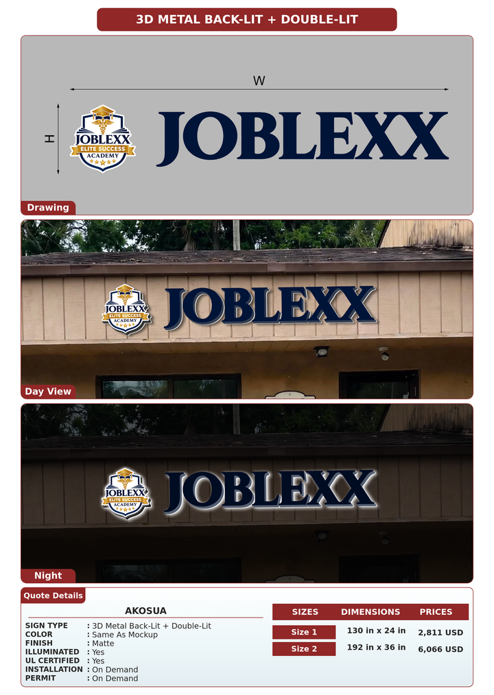 CUSTOM MOCKUP SIGN FOR Akosua