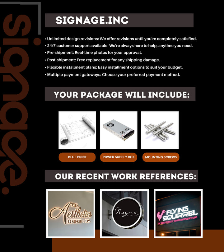 CUSTOM MOCKUP SIGN FOR travis mcdonald