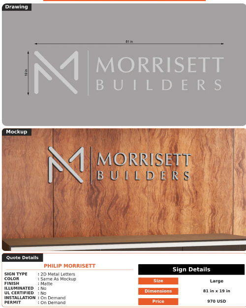 Remaining payment link for Philip Morrisett