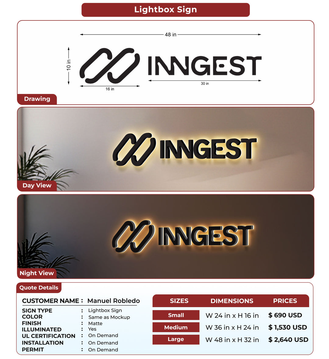 CUSTOM MOCKUP SIGN FOR codeblue same height